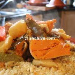 A picture of Moroccan Couscous.