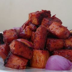 A picture of Spicy Spam /Sambal Luncheon Meat.