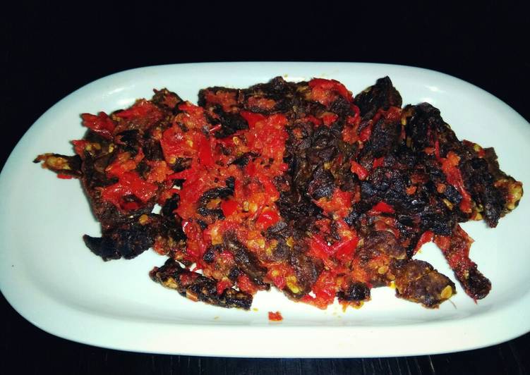 Resep Balado paru gorengg Anti Gagal