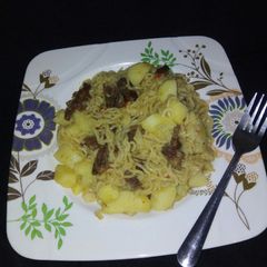 A picture of Potato-noodles.