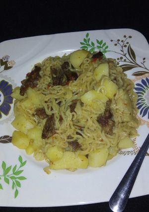 A picture of Potato-noodles.