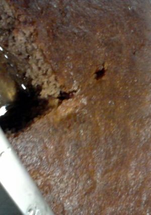 A picture of Dimi's walnut cake.