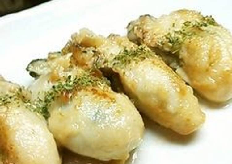Recipe of Quick Oysters Sautéed in Miso-Butter