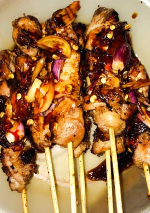 Foto resep Sate ayam Teflon