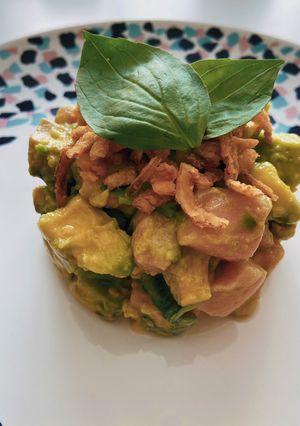 Une photo de Tartare avocat & saumon 🥑