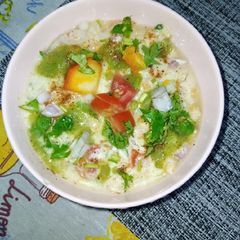 A picture of Mango Chutney Chaat.