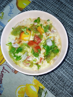 A picture of Mango Chutney Chaat.
