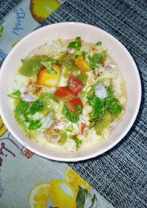 A picture of Mango Chutney Chaat.