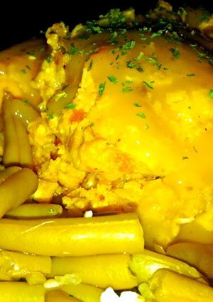 A picture of Mike's EZ Crock Pot Chicken & Stuffing.
