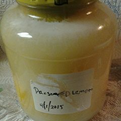 A picture of Preserved lemons.