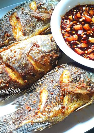 Foto resep Ikan nila goreng sambal jahe kecap