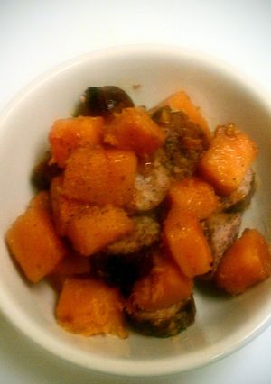 A picture of Butternut Squash & Sausage.