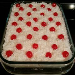 A picture of Italian No Bake Cake.