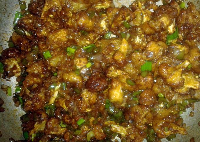Easiest Way to Prepare Any-night-of-the-week Cauliflower Manchurian Dry