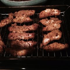 A picture of Oven Fried Catfish.