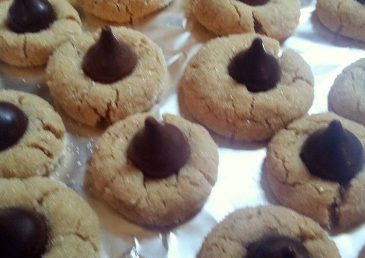 Step-by-Step Guide to Make Speedy peanut butter blossom cookies