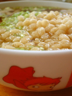 A picture of Hot Broth for Udon and Soba Noodles.