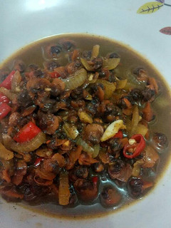 Foto resep kerang lada hitam sedap mantap 😉
