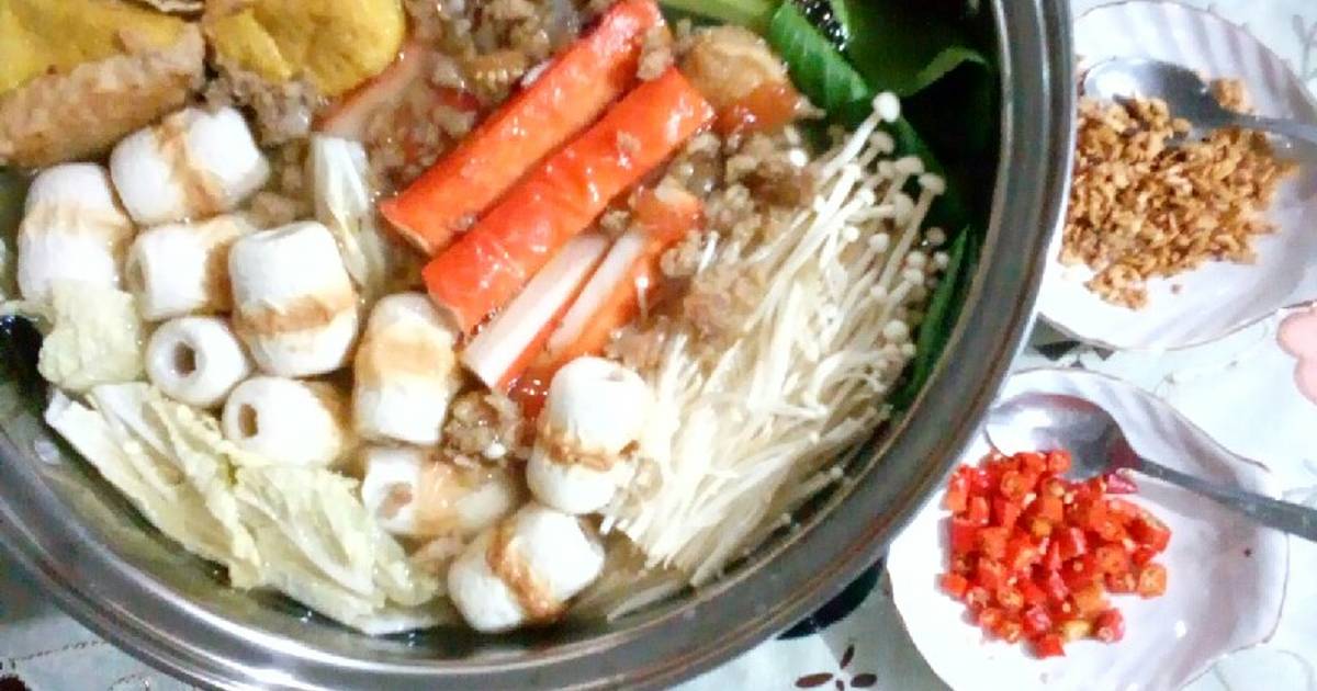 Resep Suki Kuah Tom Yam Oleh Uci Elrifan Cookpad