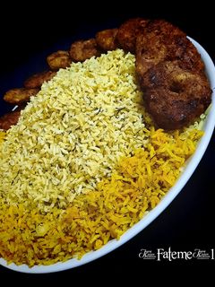 عکسی از دستور شوید پلو با کتلت