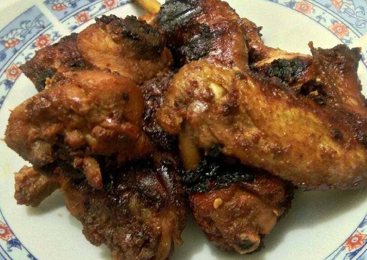 Langkah Mudah Menyiapkan Ayam bakar pedas manis Anti Gagal
