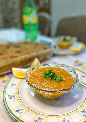 صورة لوصفة شوربة ايزو جيلين