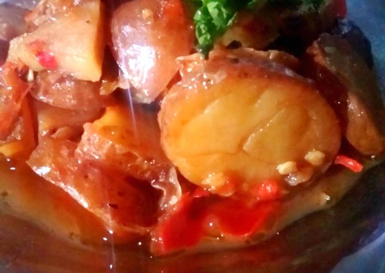 Resep Unik Balado Kentang Maknyusss Enak Sempurna