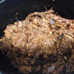 A picture of Venision Shoulder Barbecue.