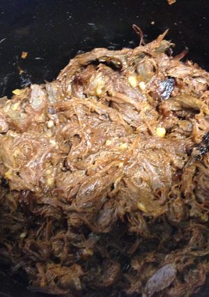 A picture of Venision Shoulder Barbecue.
