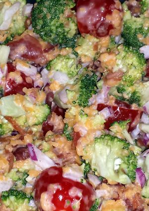 A picture of Broccoli Salad.