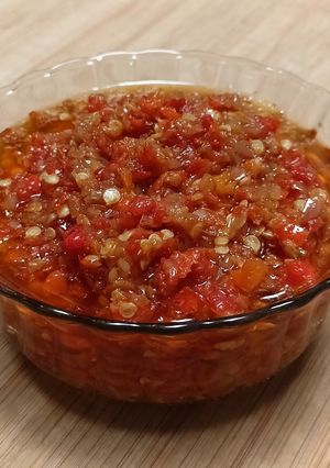 Foto resep Sambal bawang Ala Bu Rudy