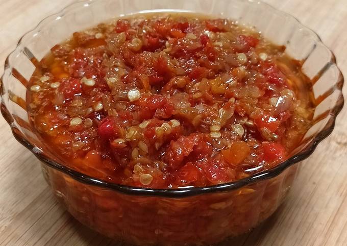 Resep Sambal Bawang Ala Bu Rudy Oleh Nurul Fakhirah Irham Cookpad