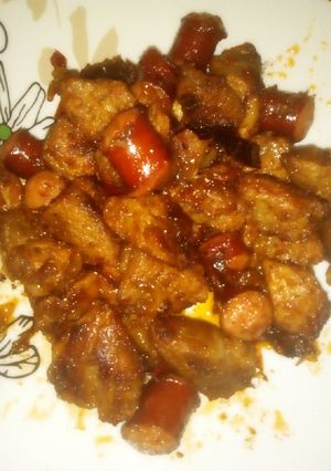 O poză a rețetei Tochitură de porc.