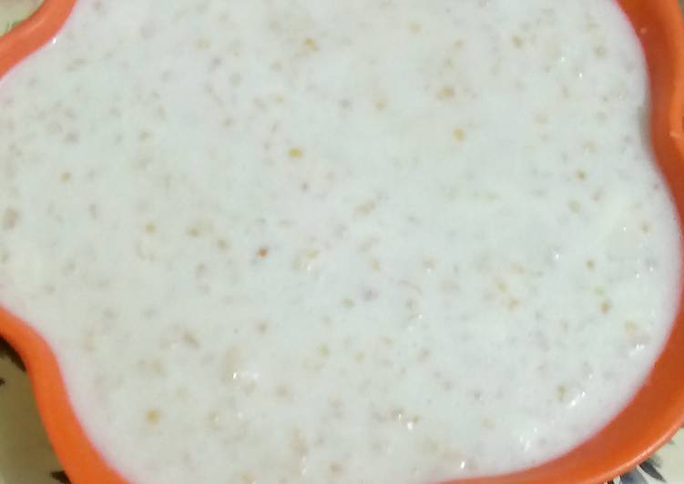 Easiest Way to Prepare Homemade Barley Porridge for weight loss