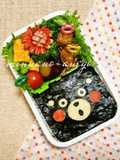 Charaben Kumamon [Kumamoto Prefecture Mascot] Nori Bento