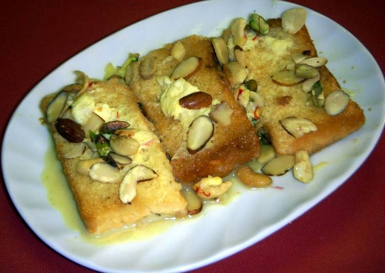How to Make Ultimate Shahi tukra