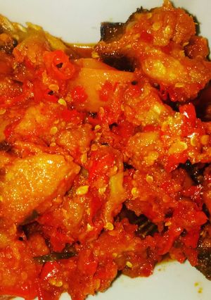 Foto resep Balado ikan asin jambal roti