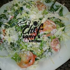 A picture of Coconut salad.