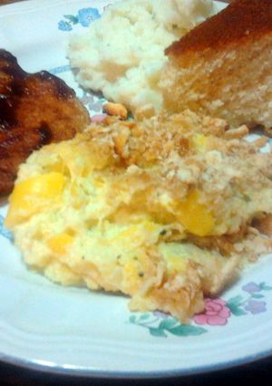 A picture of Squash Casserole.