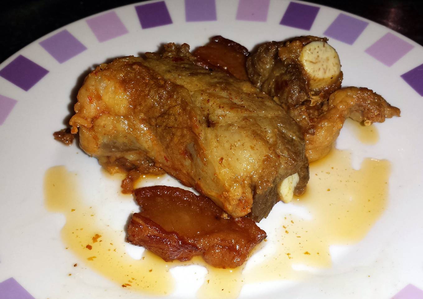 Pimento Fried Pork