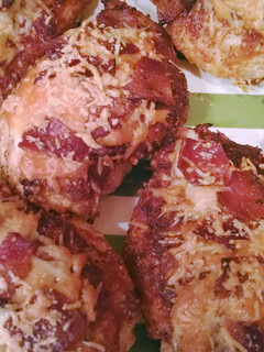 A picture of Screw Your Diet Chicken!! (Bacon,Asiago and Parmesan Chicken).