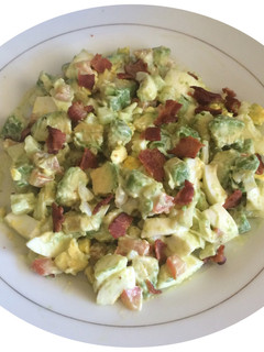 A picture of Bacon, Eggs Avocado Salad.