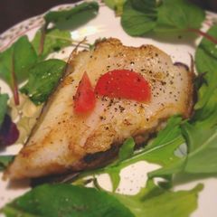 A picture of Easy Tonguefish Poêlé with Lemon Butter Sauce.