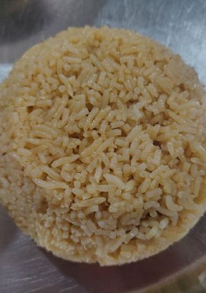 A picture of Bhuggey chawal.