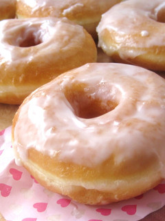 A picture of Fluffy Milk Doughnuts.