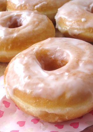 A picture of Fluffy Milk Doughnuts.