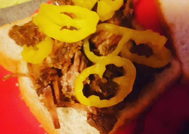 How to Prepare Super Quick Homemade Italian Beef Crockpot Style