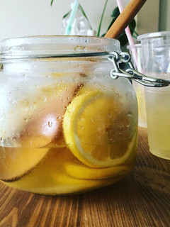 A picture of Lemon Syrup for Lemonade.