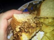 A picture of roast beef mustard
