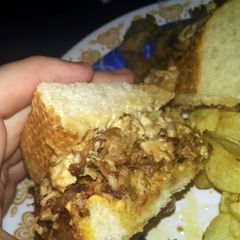 A picture of Leftover Chicken CheeseSteak.